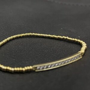 Kendra Scott Gold Beaded Bracelet